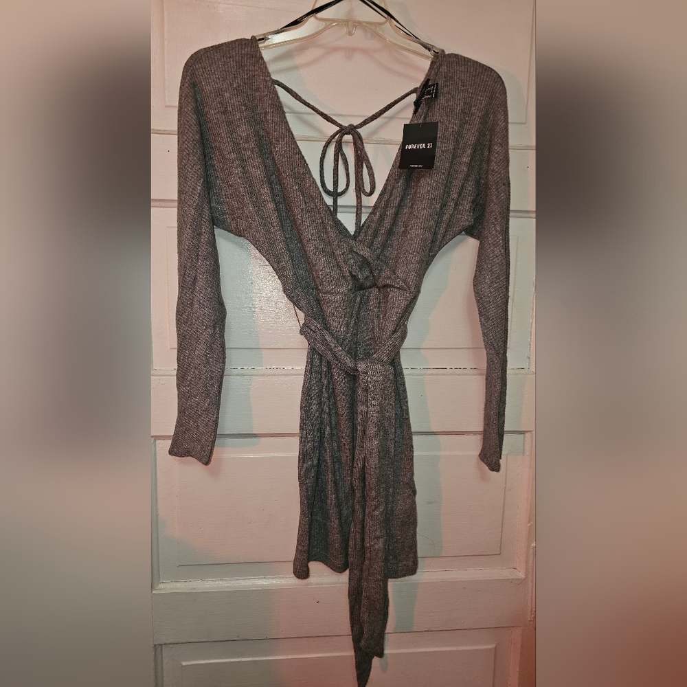 Long Sleeve Knit Blouse